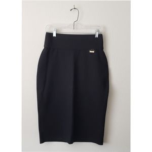 NWOT Calvin Klein Black Pencil Skirt